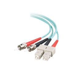 Cbl/1m SC/ST 10Gb LSZH Dplx 50/125 Fbr