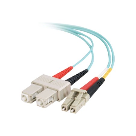 Cbl/1m LC/SC 10Gb LSZH Dplx 50/125 Fbr