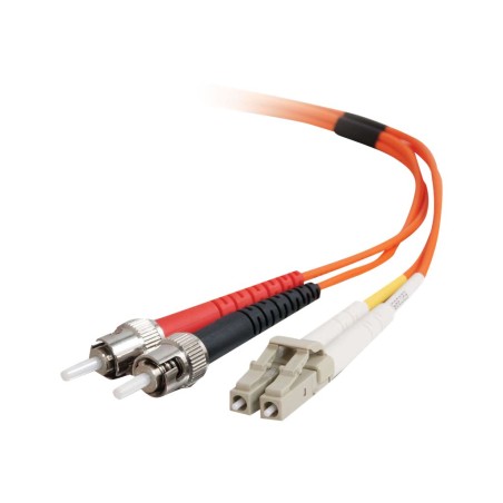 Cbl/10m LC/ST LSZH Duplex 50/125 Fibre