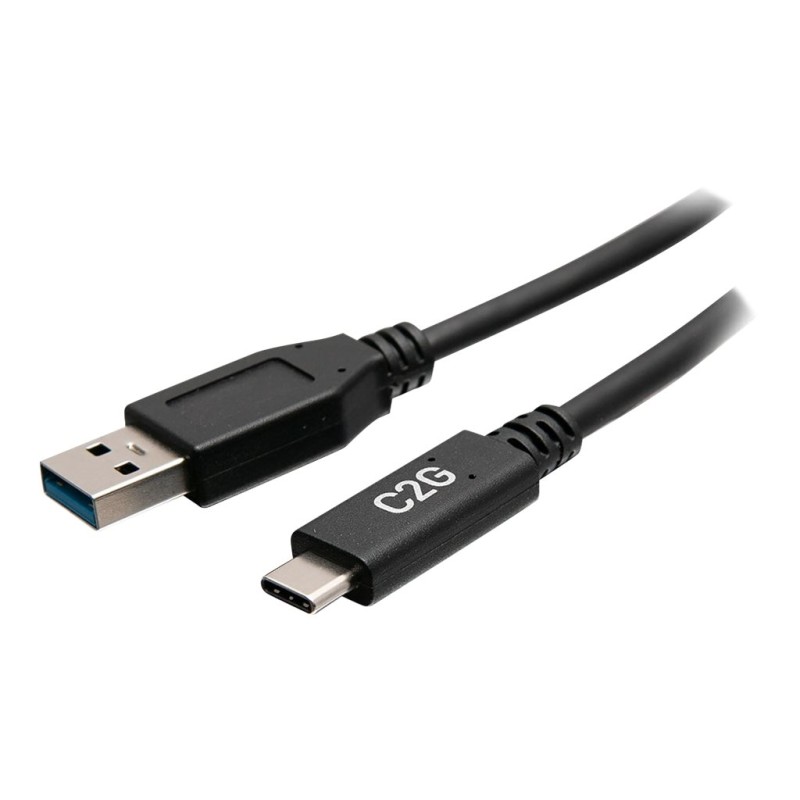 6in USB 3.0 USB-C TO USB-A M/M BLK