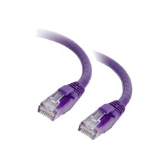 Cbl/1.5M Mlded/Btd Purple CAT5E PVC UTP