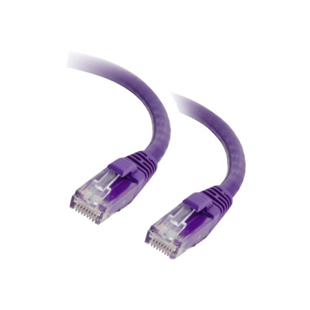 Cbl/1.5M Mlded/Btd Purple CAT5E PVC UTP