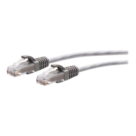 9FT/2.7M CAT6A SLIM PATCH 28AWG GRAY