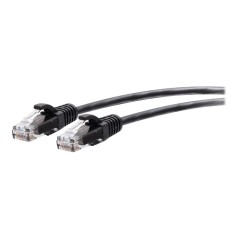 12FT/3.6M CAT6A SLIM PATCH 28AWG BLACK