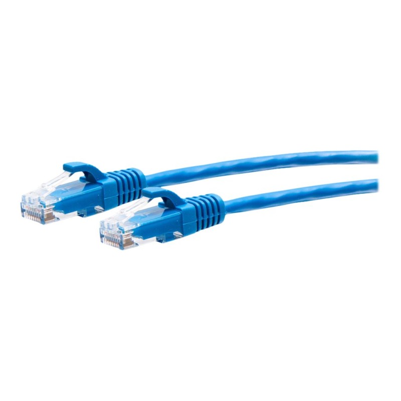 10FT/3M CAT6A SLIM PATCH 28AWG BLUE
