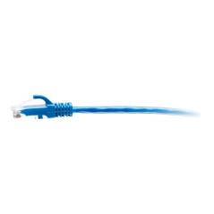 25FT/7.6M CAT6A SLIM PATCH 28AWG BLUE