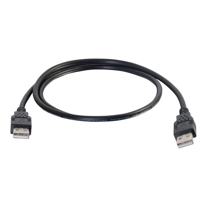 1m USB 2.0 A MALE/A MALE CBL BLK 1m USB 2.0 A MALE/A MALE CBL BLK