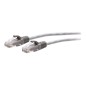 2FT/0.6M CAT6A SLIM PATCH 28AWG GRAY 2FT/0.6M CAT6A SLIM PATCH 28AWG GRAY