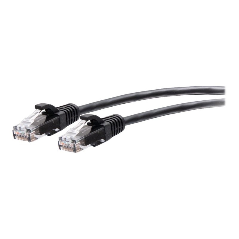 8FT/2.4M CAT6A SLIM PATCH 28AWG BLACK 8FT/2.4M CAT6A SLIM PATCH 28AWG BLACK