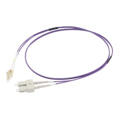 Cbl/20m LC/SC OM4 LSZH Fibre Patch-Viol