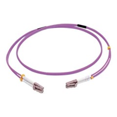 Cbl/5m LC/LC OM4 LSZH Fibre Patch-Viol
