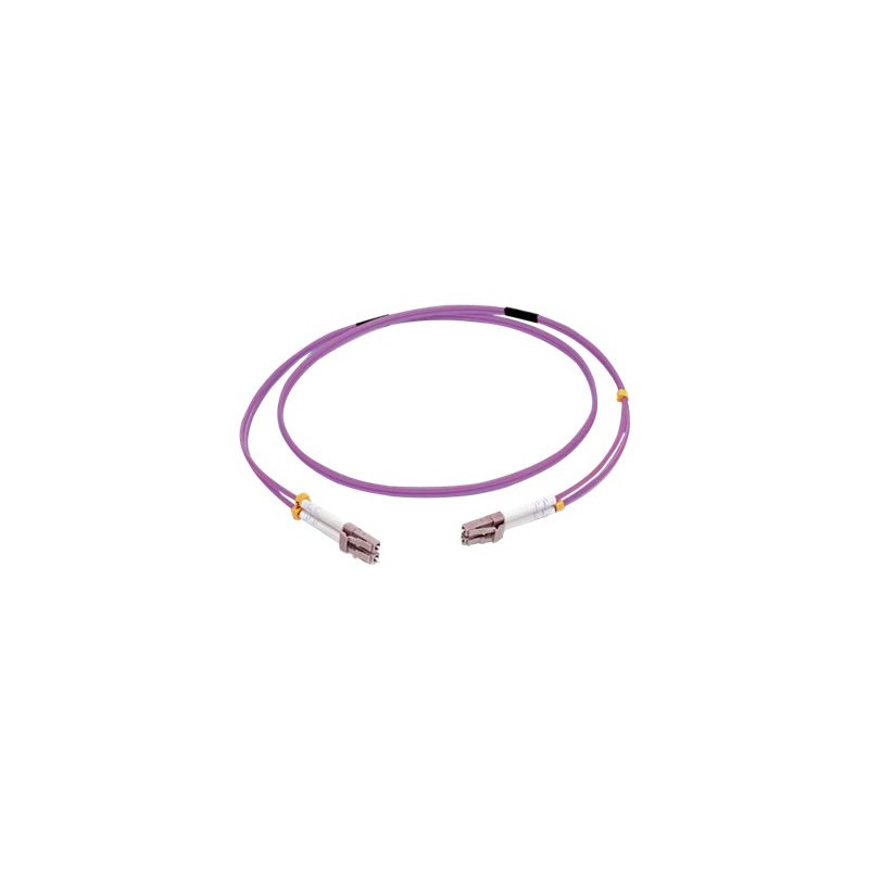 Cbl/5m LC/LC OM4 LSZH Fibre Patch-Viol Cbl/5m LC/LC OM4 LSZH Fibre Patch-Viol