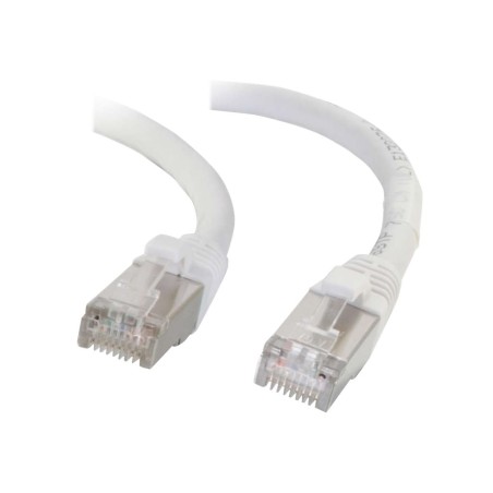 Cbl/1m CAT6A Shielded Patch Cable White