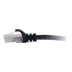 Cbl/10m CAT6A Shielded Patch Cable Black