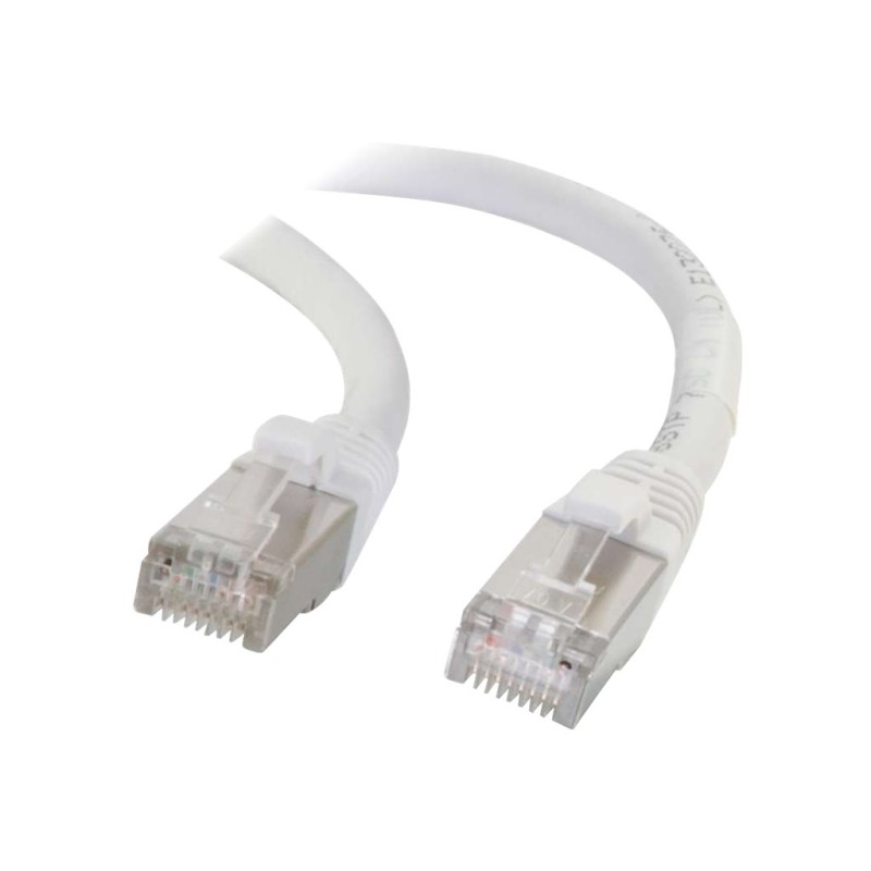 Cbl/4M Shield CAT5E Mld Patch CBL White Cbl/4M Shield CAT5E Mld Patch CBL White