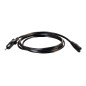Cbl/1m CEE 7/7 to IEC 60320 C7 Pwr Cord Cbl/1m CEE 7/7 to IEC 60320 C7 Pwr Cord