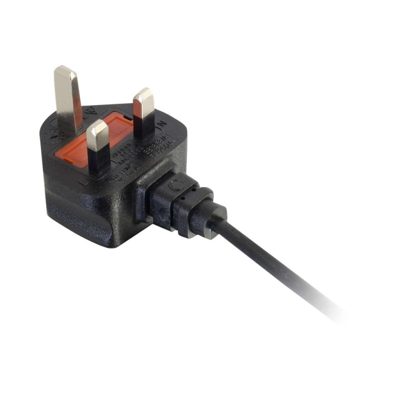 Cbl/3m BS1363 to IEC 60320 C7 Pwr Cord