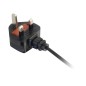 Cbl/3m BS1363 to IEC 60320 C7 Pwr Cord