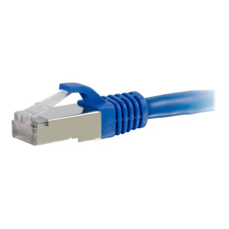Cbl/20m CAT6A Shielded Patch Cable Blue