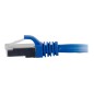 Cbl/20m CAT6A Shielded Patch Cable Blue Cbl/20m CAT6A Shielded Patch Cable Blue