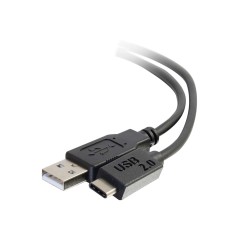 Cbl/1m USB 2.0 Type C Male to A Male