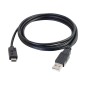 Cbl/1m USB 2.0 Type C Male to A Male