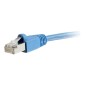 Cat6a Shielded Patch 0.5m Blue Cat6a Shielded Patch 0.5m Blue