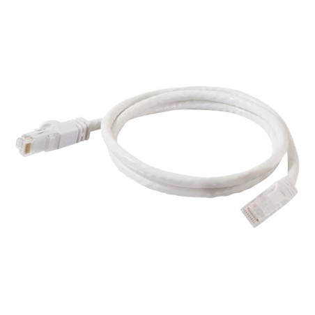 Cbl/3M White CAT6 PVC Snagless UTP Patch