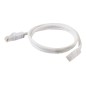 Cbl/3M White CAT6 PVC Snagless UTP Patch