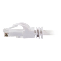 Cbl/3M White CAT6 PVC Snagless UTP Patch