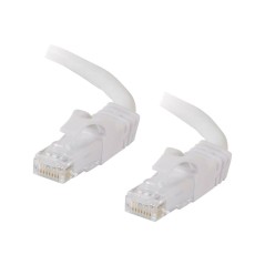 Cbl/7M White CAT6 PVC Snagless UTP Patch