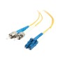 Cbl/1m LC/ST LSZH Dplx 9/125 SM Fibre