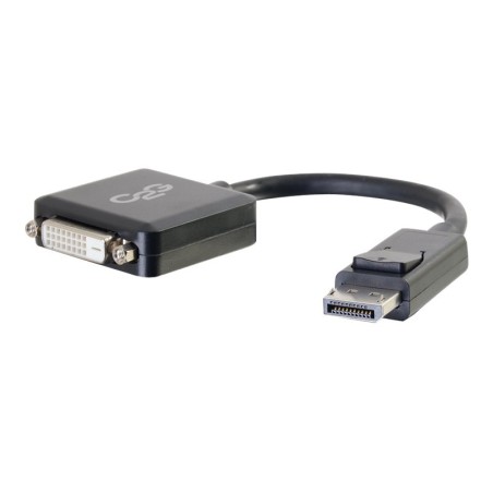 20cm DisplayPort M to DVI F BLK