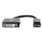 20cm DisplayPort M to DVI F BLK 20cm DisplayPort M to DVI F BLK