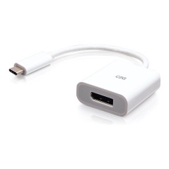 USB-C to 4k60Hz DisplayPort Adapter Wht