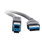 3m USB 3.0 AM-BM CBL BLK 3m USB 3.0 AM-BM CBL BLK