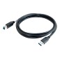 1m USB 3.0 AM-BM CBL BLK