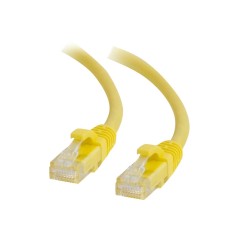 Cbl/1M Yellow CAT6PVC SLess UTP CB