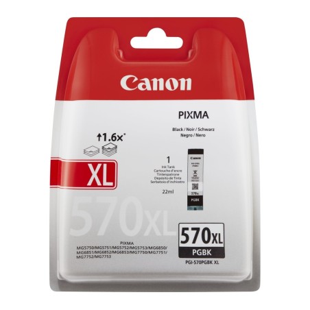 Canon PGI-570PGBK XL cartouche d'encre 1 pièce(s) Original Rendement élevé (XL) Noir