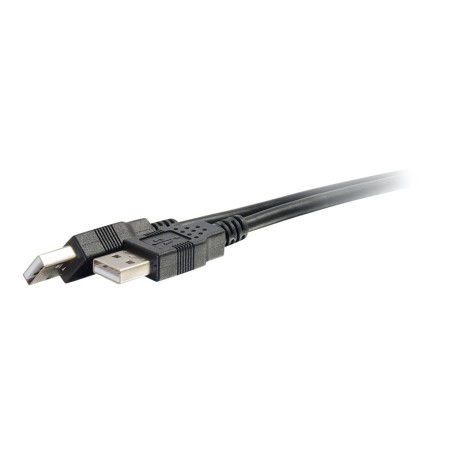 Cbl/2m USB 2.0 A Male/A Male Black