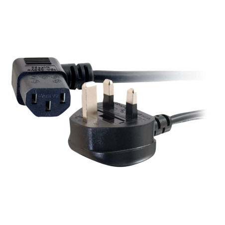 Cbl/2M Universal 90 DEG PWR cord BS 1363