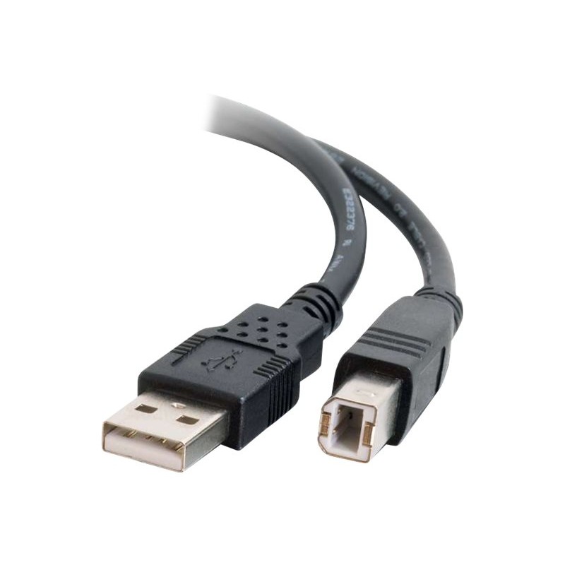 5M USB 2.0 A/B CABLE - BLACK