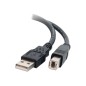 5M USB 2.0 A/B CABLE - BLACK