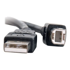 5M USB 2.0 A/B CABLE - BLACK