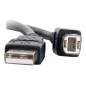 5M USB 2.0 A/B CABLE - BLACK