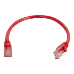 Cbl/1M Red CAT6 PVC Snagless UTP Patch