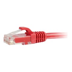 Cbl/1M Red CAT6 PVC Snagless UTP Patch