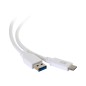 3ft USB M C TO A M 3.2 GEN1 3A WH .9M 3ft USB M C TO A M 3.2 GEN1 3A WH .9M