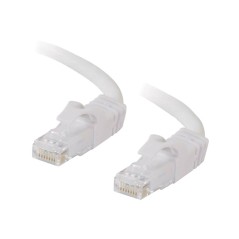Cbl/2M White CAT6 PVC Snagless UTP Patch