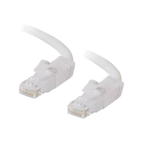 Cbl/2M White CAT6 PVC Snagless UTP Patch